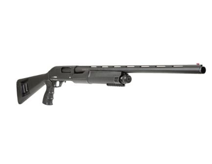Pardus PS 12 Gauge 26" Pump Action w/ Pistol Grip, Black - DPS12-26P