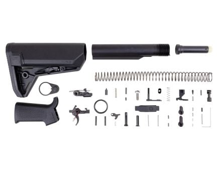 PSA Sabre-15 Lower Build Kit with MOE SL-S Stock and Grip - Black