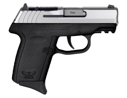 SCCY CPX-2 9mm 3.1" SS/BLK 10rd - CPX-2TTBKRDRG3