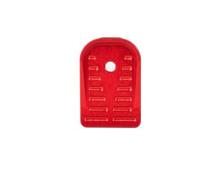 Timber Creek Glock 43X Mag Floor Plate, Red - GL 43X MFP RED