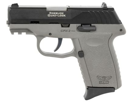 SCCY CPX-2 Gen 3 9mm 3.1" 10rd, Black/Grey