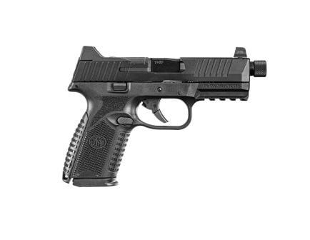 FN FN509M 9mm Pistol, 4.5" Barrel, Suppressor Sights, Black - 66100837