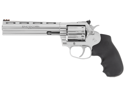 Colt King Cobra .22LR Revolver, 6" Barrel, Silver - KCOBRA22SP6RFO
