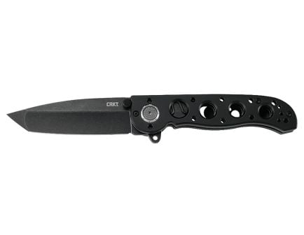 CRKT M16-02DB Tanto 3.12" Tanto Assisted Folding Knife, Black - M1602DB