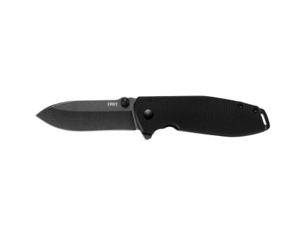 CRKT Squid XM Folding Knife/Assisted Black Plain 2.95" 2495K D2