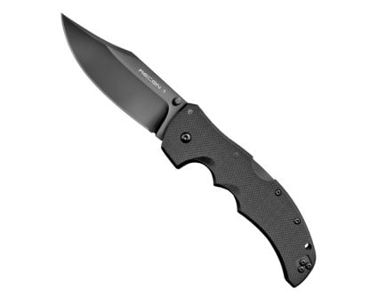 Cold Steel Recon 1, Folding Knife, S35VN with DLC Coating, Plain Edge, Clip Point, 4" Blade