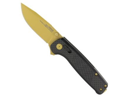 SOG Knives Terminus XR LTE 2.95" Clip Point Folding Knife, Gold - SOGTM1033BX