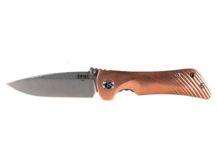 Zac Brown's Southern Grind Spider Monkey Folding Drop Point Knife, Copper - SG06030014