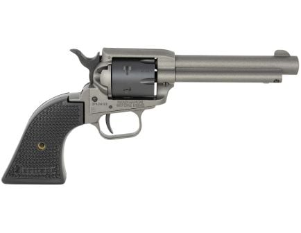 Heritage Rough Rider .22LR Revolver, 4.75" Barrel, Fixed Sights, Tungsten - RR22C4