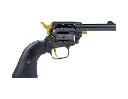 Heritage Barkeep .22LR Revolver, 3.6" Barrel, Fixed Sights, Black, Gold - BK22B3GLD