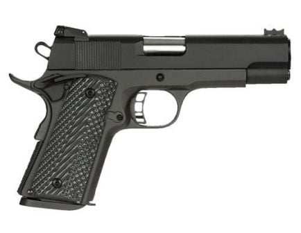 Rock Island Rock Ultra CCO Combo 1911 Pistol 9mm With .22 TCM9R Conversion Kit, 8rd 4.2" Barrel, Adjustable Fiber Optic Sights, Black - 56634