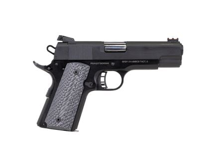 Rock Island Rock Ultra CCO Combo 1911 Pistol 9mm With .22 TCM9R Conversion Kit, 8rd 4.2" Barrel, Adjustable Fiber Optic Sights, Black - 56634