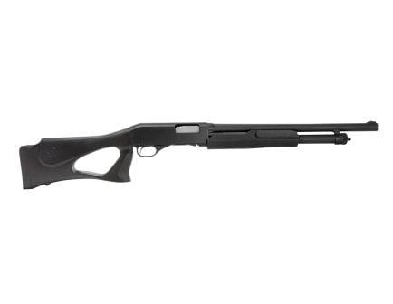 Stevens 320 Security 18.5" 12 Gauge 5rd Pump Action Shotgun, Black