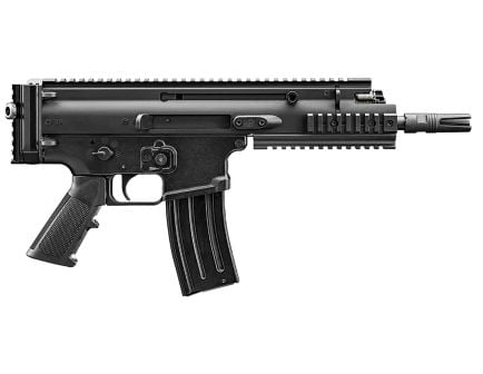 FN Scar 15P 5.56x45mm Semi-Auto Tactical Pistol, 7.5" Barrel, Black - 38101240