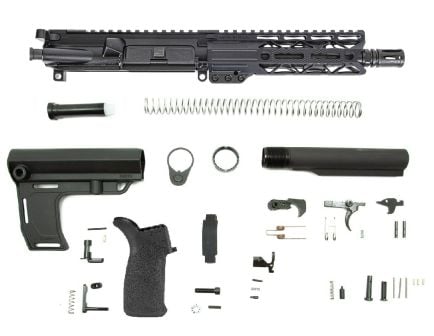 PSA 7.5" Pistol-length 300AAC 1/8 Phosphate 7" Lightweight M-Lok MFT Battlelink Pistol Kit