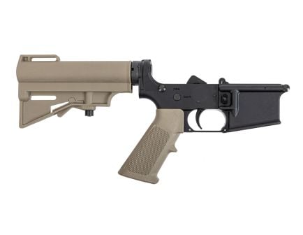 BLEM PSA Classic AR-15 Complete Stealth Pistol Lower W/HAR-15 Brace, FDE