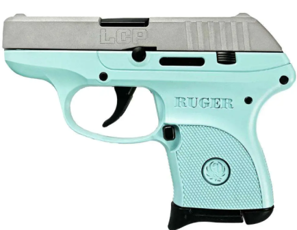 Ruger LCP 380 ACP Semi-Auto Pistol 2.75" 6rds, Robin's Egg Blue