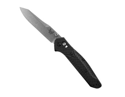 Benchmade Osborne Reverse Tanto Folding Knife, Carbon Fiber - 940-1