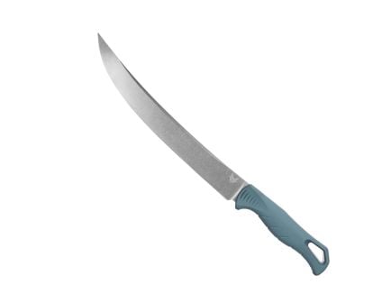 Benchmade Fishcrafter Fixed Blade Trailing Point Knife 9", Depth Blue - 18020