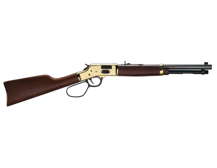 Henry Big Boy Brass Carbine .44 Magnum/.44 Special Lever Action Rifle - American Walnut