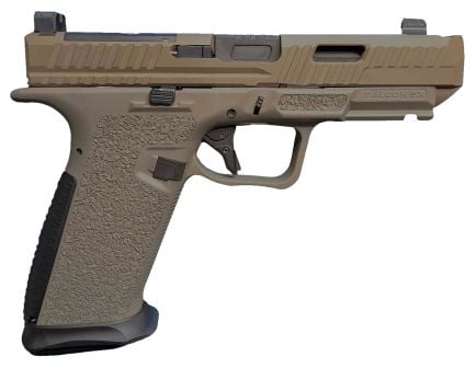 Live Free Armory Falcon 9XC 9mm 4.02" 17rds Pistol, Elite Flat Dark Earth