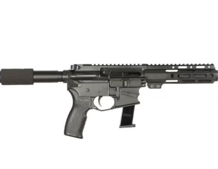 Bersa BAR9 9mm 4" AR Pistol, Black - BAR9BS4BSC