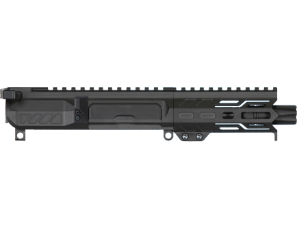 CMMG Banshee 4.50" Upper .22LR with 1:16 Twist Rate and M-LOK Rail - Armor Black Upper Assembly with BCG and CH - 22B5BD4AB