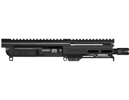 CMMG Dissent 6.50" Upper 9mm with 1:10 Twist Rate and M-LOK Rail - Pistol-Length with Charging Handle - Armor Black - 94B6829AB