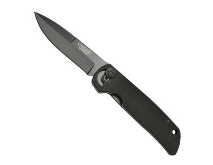 Camillus Cuda Mini Folding Drop Point Knife, Black - CAM-19637