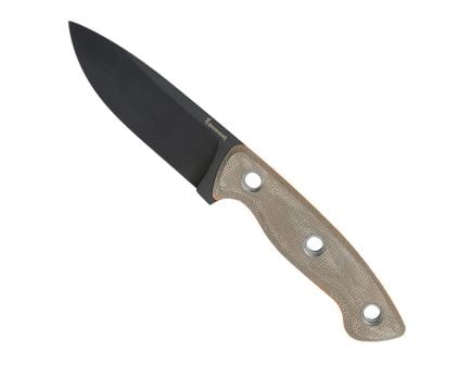 Browning Desolation Fixed Small Knife Drop Point Tan - Durable, Lightweight and Reliable Handle - 3220508B