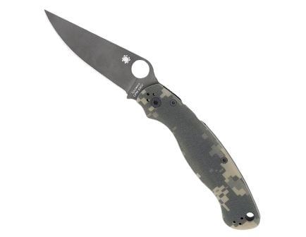 Spyderco Miltary 2 Folding Clip Point Knife, Digital Camo - C36GPCMOBK2