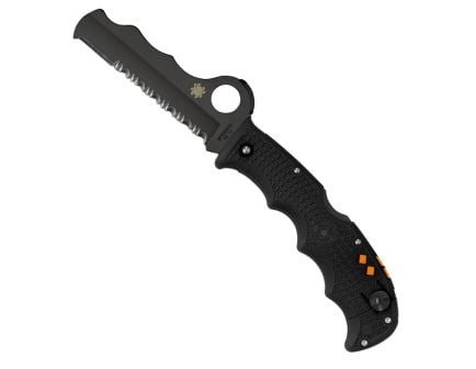 Spyderco Assist Folding Knife Sheepsfoot Black - Reliable for Versatile Use - C79PSBBK