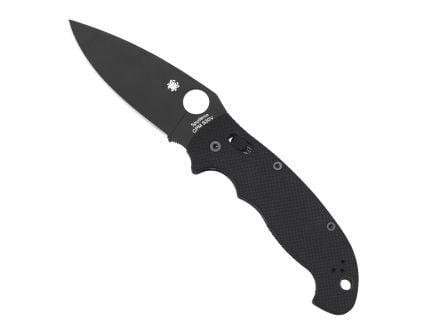 Spyderco Manix 2 XL Folding Knife Drop Point Black - Heavy-Duty Blade for Enhanced Performance - C95GPBBK2