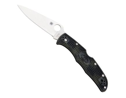 Spyderco Zome Endura 4 Lightweight Folding Knife Drop Point Green - Durable, Lightweight and Reliable Handle - C10ZFPGR