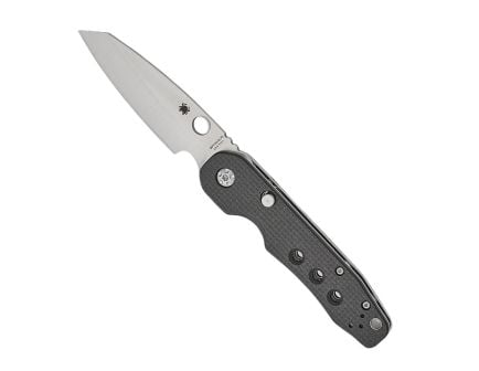 Spyderco Smock Folding Wharncliffe Knife, Black - C240CFP