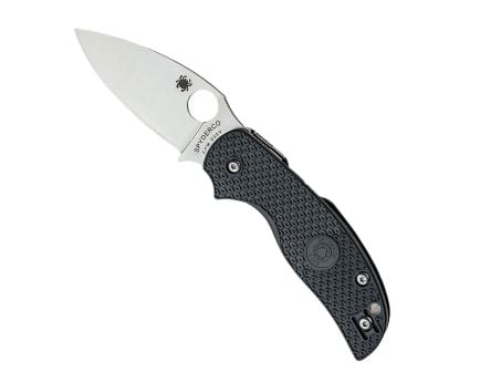 Spyderco Sage 5 Lightweight Folding Spear Point Knife, Black - C123PBK