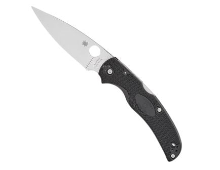 Spyderco Native Chief Lightweight Folding Drop Point Knife, Black - C244PBK