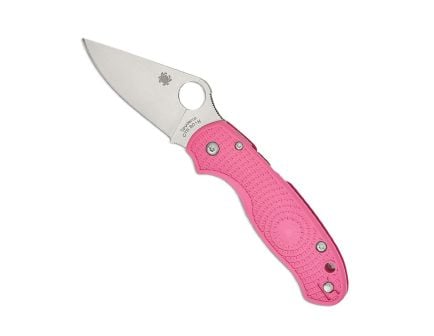 Spyderco Para 3 Lightweight Folding Clip Point Knife, Pink - C223PPN