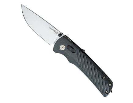 SOG Knives Flash AT EDC Folding Knife Straight Back Urban Gray - for Everyday Use - SOG-11-18-11-41