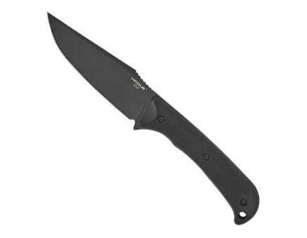 Hogue Extrak XL Fixed Knife, Clip Point, Black - Robust Black Handle, Secure Grip, Ideal for Heavy-Duty and Tactical Use - 35854
