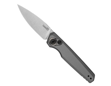 Kershaw Launch 18 Auto Folding Spear Point Knife, Gray - 7551