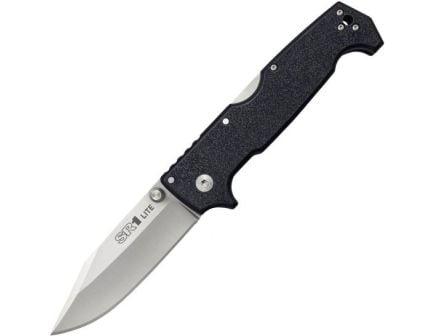 Cold Steel SR1 Lite Folding Knife Clip Point Black - High-Strength Lock, Lightweight Design, Perfect for Everyday Carry - CS-62K1Z