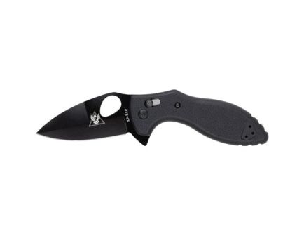 KA-BAR Knives TDI Flipper Folding Knife Spear Point, Black - 2490