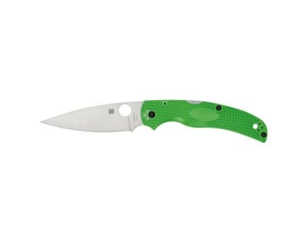 Spyderco Native Chief Lightweight Salt Folding Drop Point Knife, Green - C244PGR