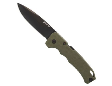 Cold Steel Swift III Folding Knife Drop Point OD Green - Fast Deployment, Secure Lock, Ideal for EDC and Tactical Use - CS-FL-40AT