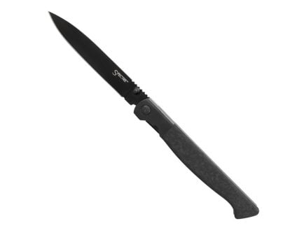 Cold Steel Spectre 60 Folding Knife Drop Point Black - Strong Lock, Ergonomic Handle, Versatile EDC and Tactical Knife - CS-FL-39SDP