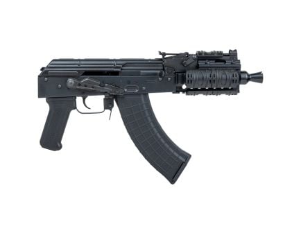 Pioneer Arms Polish AK Hellpuppy 7.62x39 7" 30rd Pistol, Black - AK-0031-K-R