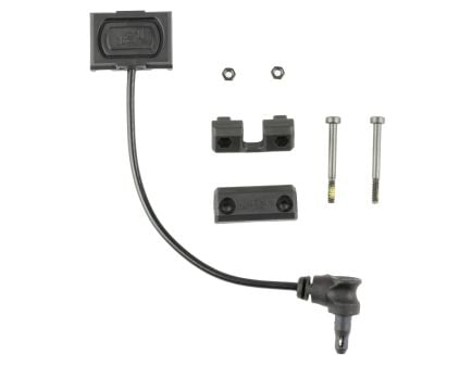 Unity Tactical ModButton Lite Remote Switch - Single Lead Polymer 1.30" for Streamlined Controls - MBL-BLK-CL-4.5