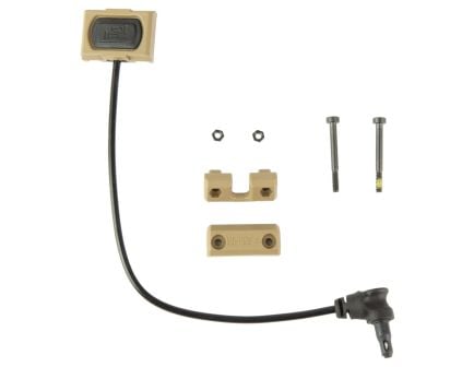 Unity Tactical ModButton Lite Remote Switch - Single Lead 1.30" Polymer for Enhanced Functionality - MBL-FDE-CL-7