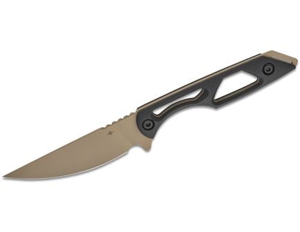 Toor Knives Willow Fixed Blade Drop Point Knife, Canyon Drab